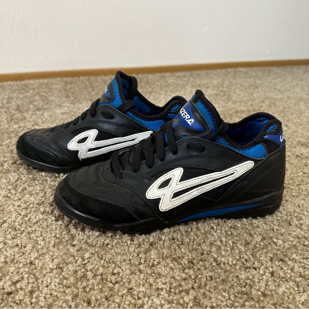vintage lanzera indoor soccer shoes mens size 5.5‎  professional trainers Rare